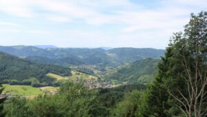 Dieses Bild zeigt eine Webcam-Aufnahme vom Achertal, aufgenommen am Mittwoch, den 17.06.2026 um 12:00 Uhr. Die Temperatur betrug 23.4°C.