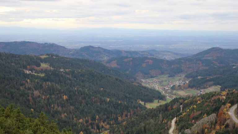 Dieses Bild zeigt eine Webcam-Aufnahme vom Achertal, aufgenommen am Samstag, den 01.11.2025 um 14:00 Uhr. Die Temperatur betrug 12.1°C.