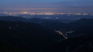 Dieses Bild zeigt eine Webcam-Aufnahme vom Achertal, aufgenommen am Montag, den 06.04.2026 um 06:10 Uhr. Die Temperatur betrug 4.1°C.