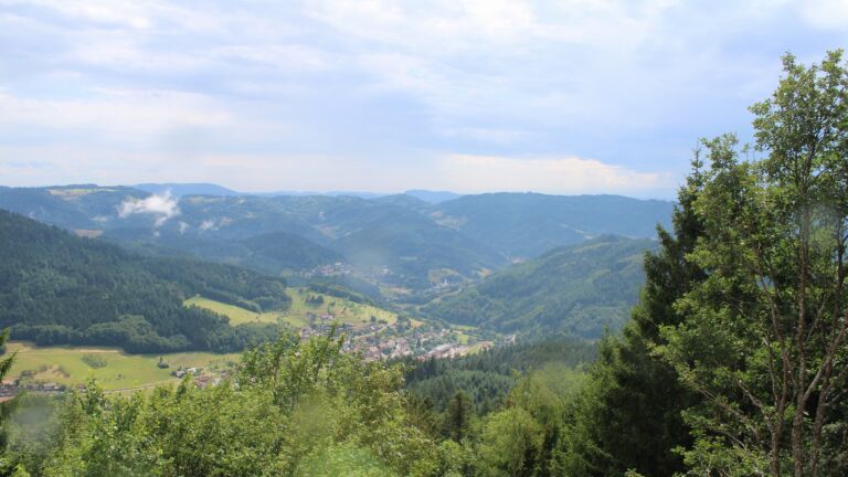 Dieses Bild zeigt eine Webcam-Aufnahme vom Achertal, aufgenommen am Freitag, den 17.07.2026 um 16:10 Uhr. Die Temperatur betrug 20.8°C.