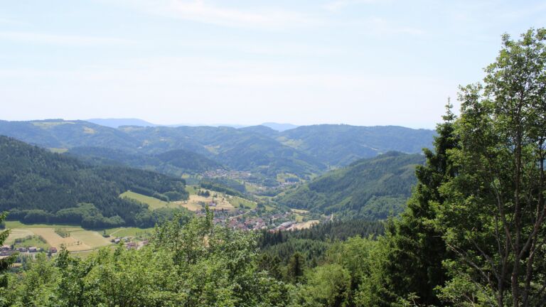 Dieses Bild zeigt eine Webcam-Aufnahme vom Achertal, aufgenommen am Samstag, den 30.05.2026 um 14:30 Uhr. Die Temperatur betrug 30.3°C.