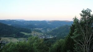Dieses Bild zeigt eine Webcam-Aufnahme vom Achertal, aufgenommen am Mittwoch, den 12.08.2026 um 06:40 Uhr. Die Temperatur betrug 20.4°C.