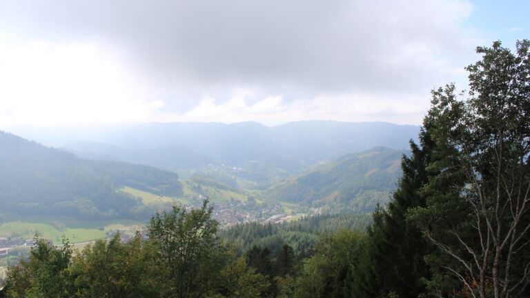 Dieses Bild zeigt eine Webcam-Aufnahme vom Achertal, aufgenommen am Freitag, den 02.10.2026 um 13:40 Uhr. Die Temperatur betrug 17.1°C.