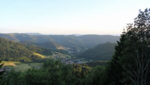 Dieses Bild zeigt eine Webcam-Aufnahme vom Achertal, aufgenommen am Freitag, den 05.06.2026 um 20:50 Uhr. Die Temperatur betrug 14.7°C.