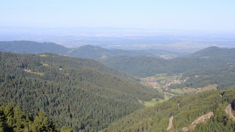 Dieses Bild zeigt eine Webcam-Aufnahme vom Achertal, aufgenommen am Freitag, den 29.08.2025 um 09:00 Uhr. Die Temperatur betrug 11.6°C.