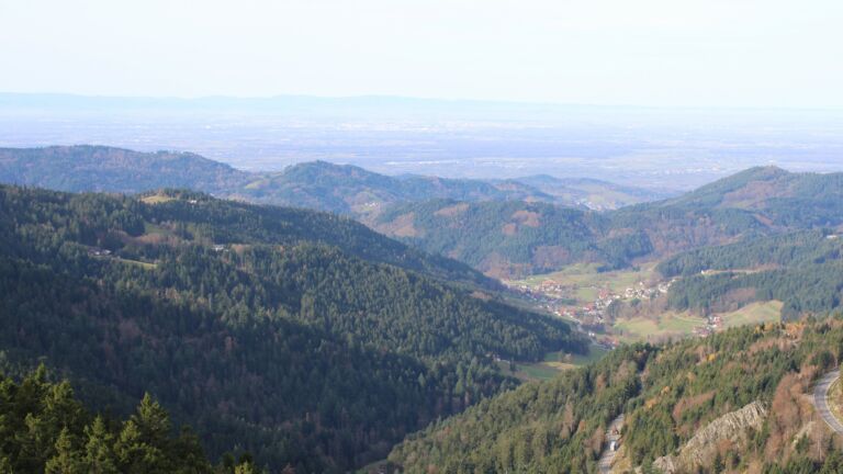 Dieses Bild zeigt eine Webcam-Aufnahme vom Achertal, aufgenommen am Donnerstag, den 13.11.2025 um 10:40 Uhr. Die Temperatur betrug 15.8°C.