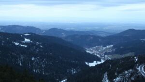 Dieses Bild zeigt eine Webcam-Aufnahme vom Achertal, aufgenommen am Mittwoch, den 14.01.2026 um 08:10 Uhr. Die Temperatur betrug 4.5°C.