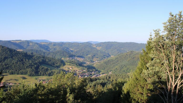 Dieses Bild zeigt eine Webcam-Aufnahme vom Achertal, aufgenommen am Samstag, den 25.07.2026 um 07:40 Uhr. Die Temperatur betrug 20°C.