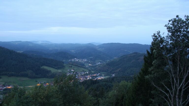 Dieses Bild zeigt eine Webcam-Aufnahme vom Achertal, aufgenommen am Montag, den 21.09.2026 um 06:50 Uhr. Die Temperatur betrug 10.1°C.