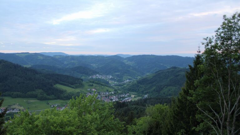 Dieses Bild zeigt eine Webcam-Aufnahme vom Achertal, aufgenommen am Dienstag, den 12.05.2026 um 20:40 Uhr. Die Temperatur betrug 5.3°C.