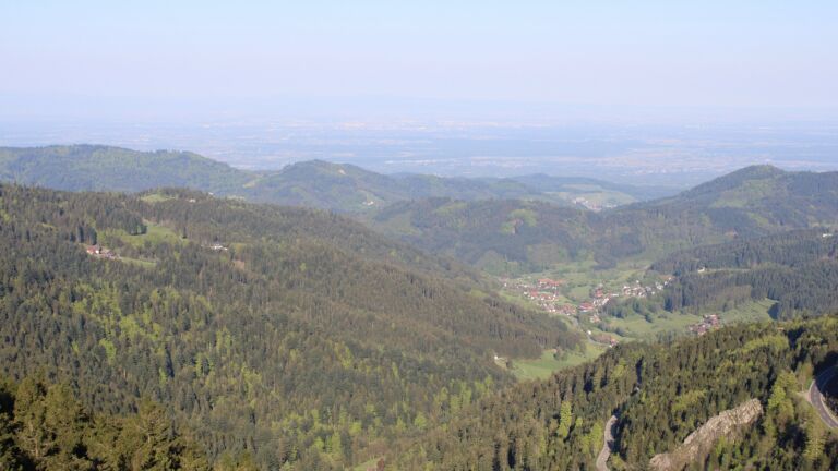 Dieses Bild zeigt eine Webcam-Aufnahme vom Achertal, aufgenommen am Mittwoch, den 30.04.2025 um 08:30 Uhr. Die Temperatur betrug 16.8°C.