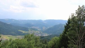 Dieses Bild zeigt eine Webcam-Aufnahme vom Achertal, aufgenommen am Mittwoch, den 15.07.2026 um 17:10 Uhr. Die Temperatur betrug 27.2°C.