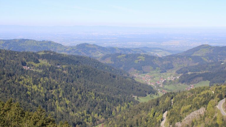 Dieses Bild zeigt eine Webcam-Aufnahme vom Achertal, aufgenommen am Freitag, den 24.04.2026 um 10:50 Uhr. Die Temperatur betrug 14°C.