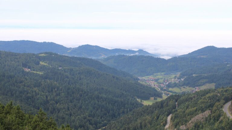 Dieses Bild zeigt eine Webcam-Aufnahme vom Achertal, aufgenommen am Mittwoch, den 10.09.2025 um 11:10 Uhr. Die Temperatur betrug 12.1°C.