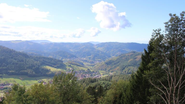 Dieses Bild zeigt eine Webcam-Aufnahme vom Achertal, aufgenommen am Montag, den 12.10.2026 um 12:50 Uhr. Die Temperatur betrug 15.9°C.