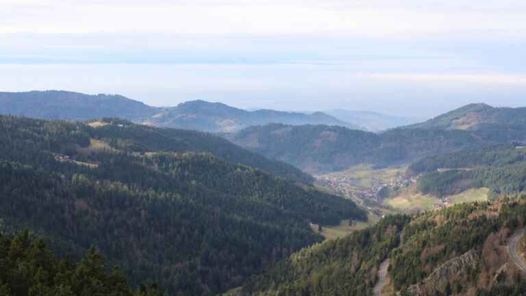 Dieses Bild zeigt eine Webcam-Aufnahme vom Achertal, aufgenommen am Samstag, den 20.12.2025 um 12:50 Uhr. Die Temperatur betrug 10.2°C.