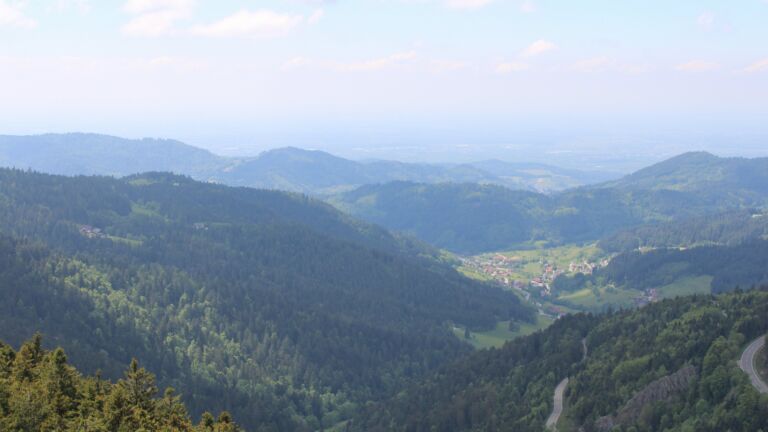 Dieses Bild zeigt eine Webcam-Aufnahme vom Achertal, aufgenommen am Freitag, den 08.05.2026 um 14:40 Uhr. Die Temperatur betrug 12.6°C.
