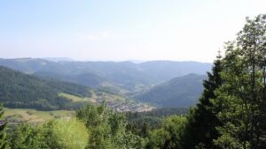 Dieses Bild zeigt eine Webcam-Aufnahme vom Achertal, aufgenommen am Dienstag, den 26.05.2026 um 17:50 Uhr. Die Temperatur betrug 33.4°C.