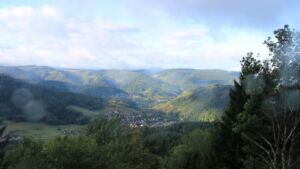 Dieses Bild zeigt eine Webcam-Aufnahme vom Achertal, aufgenommen am Montag, den 31.08.2026 um 08:30 Uhr. Die Temperatur betrug 13.1°C.