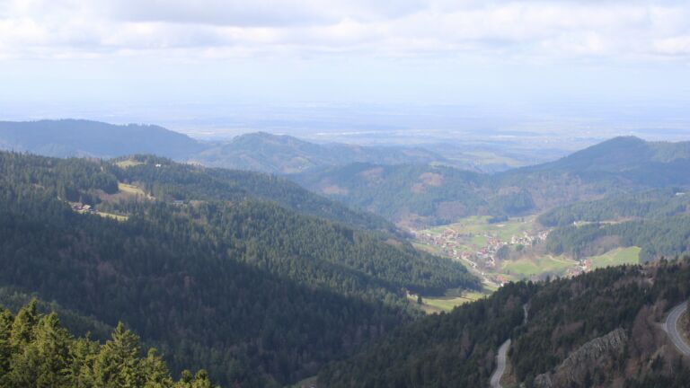 Dieses Bild zeigt eine Webcam-Aufnahme vom Achertal, aufgenommen am Donnerstag, den 12.03.2026 um 12:50 Uhr. Die Temperatur betrug 5.2°C.