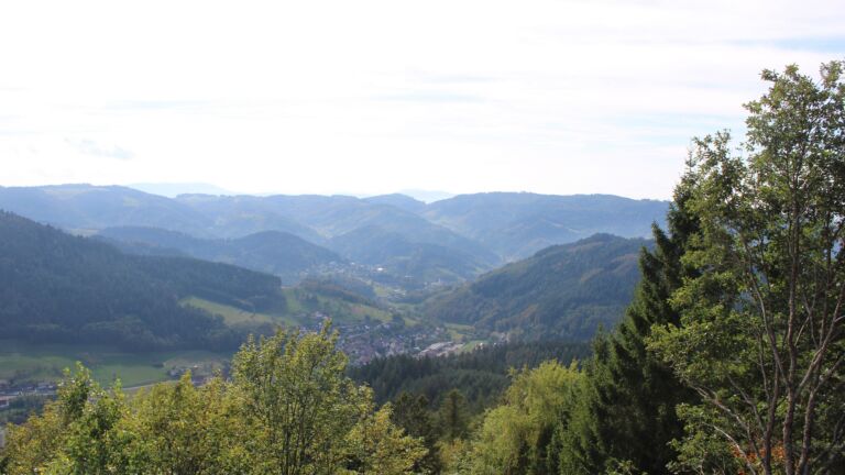 Dieses Bild zeigt eine Webcam-Aufnahme vom Achertal, aufgenommen am Samstag, den 03.10.2026 um 14:30 Uhr. Die Temperatur betrug 22.4°C.