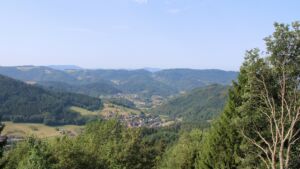 Dieses Bild zeigt eine Webcam-Aufnahme vom Achertal, aufgenommen am Dienstag, den 04.08.2026 um 10:20 Uhr. Die Temperatur betrug 29.6°C.