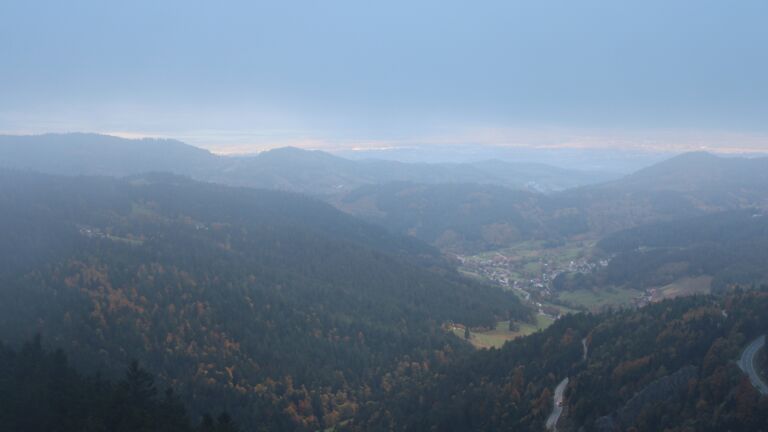 Dieses Bild zeigt eine Webcam-Aufnahme vom Achertal, aufgenommen am Mittwoch, den 15.10.2025 um 08:40 Uhr. Die Temperatur betrug 4.8°C.