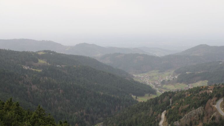 Dieses Bild zeigt eine Webcam-Aufnahme vom Achertal, aufgenommen am Freitag, den 14.11.2025 um 13:20 Uhr. Die Temperatur betrug 16.8°C.