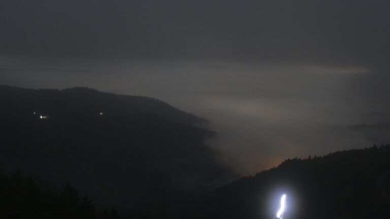Dieses Bild zeigt eine Webcam-Aufnahme vom Achertal, aufgenommen am Donnerstag, den 09.10.2025 um 06:10 Uhr. Die Temperatur betrug 9.6°C.