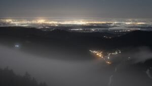 Dieses Bild zeigt eine Webcam-Aufnahme vom Achertal, aufgenommen am Mittwoch, den 25.02.2026 um 00:00 Uhr. Die Temperatur betrug 6.9°C.