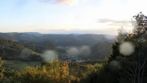 Dieses Bild zeigt eine Webcam-Aufnahme vom Achertal, aufgenommen am Montag, den 31.08.2026 um 19:40 Uhr. Die Temperatur betrug 14°C.