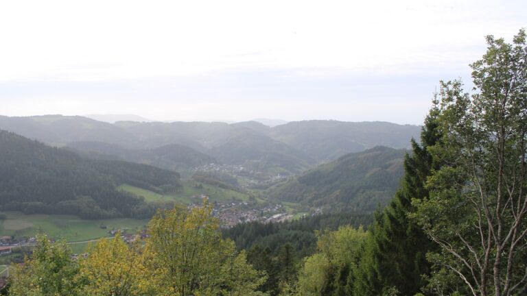 Dieses Bild zeigt eine Webcam-Aufnahme vom Achertal, aufgenommen am Montag, den 26.10.2026 um 12:50 Uhr. Die Temperatur betrug 10.8°C.