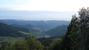 Dieses Bild zeigt eine Webcam-Aufnahme vom Achertal, aufgenommen am Donnerstag, den 24.09.2026 um 19:10 Uhr. Die Temperatur betrug 14°C.