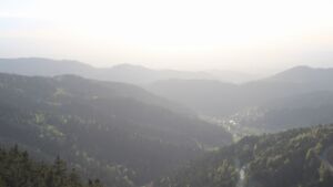 Dieses Bild zeigt eine Webcam-Aufnahme vom Achertal, aufgenommen am Montag, den 20.04.2026 um 19:20 Uhr. Die Temperatur betrug 6.6°C.