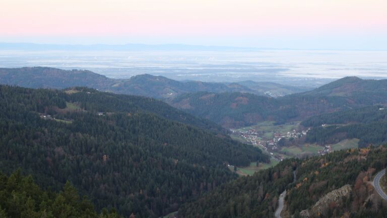 Dieses Bild zeigt eine Webcam-Aufnahme vom Achertal, aufgenommen am Mittwoch, den 12.11.2025 um 07:30 Uhr. Die Temperatur betrug 11°C.