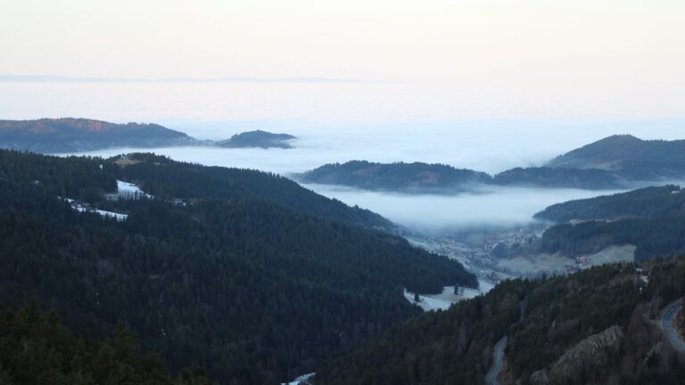 Dieses Bild zeigt eine Webcam-Aufnahme vom Achertal, aufgenommen am Dienstag, den 20.01.2026 um 08:30 Uhr. Die Temperatur betrug 7.7°C.