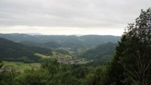 Dieses Bild zeigt eine Webcam-Aufnahme vom Achertal, aufgenommen am Samstag, den 13.06.2026 um 08:00 Uhr. Die Temperatur betrug 14.3°C.