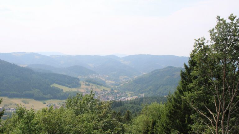 Dieses Bild zeigt eine Webcam-Aufnahme vom Achertal, aufgenommen am Freitag, den 31.07.2026 um 13:50 Uhr. Die Temperatur betrug 31.6°C.