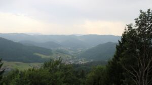 Dieses Bild zeigt eine Webcam-Aufnahme vom Achertal, aufgenommen am Samstag, den 18.07.2026 um 14:50 Uhr. Die Temperatur betrug 18.9°C.