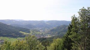 Dieses Bild zeigt eine Webcam-Aufnahme vom Achertal, aufgenommen am Montag, den 21.09.2026 um 14:20 Uhr. Die Temperatur betrug 19.1°C.