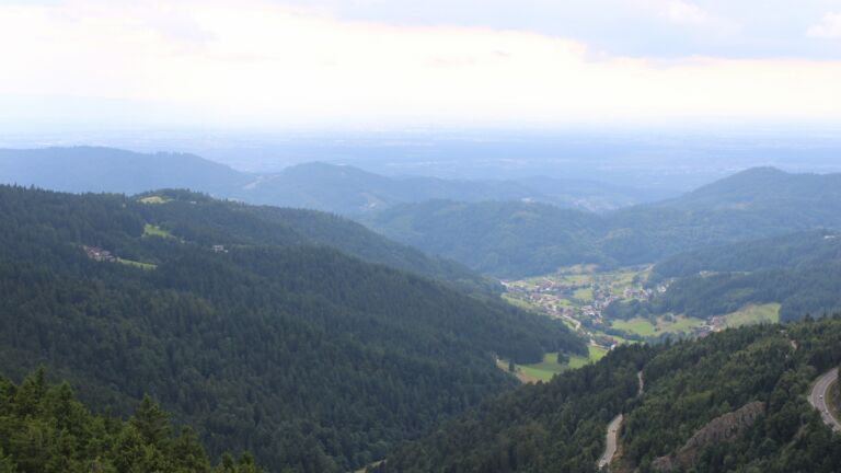 Dieses Bild zeigt eine Webcam-Aufnahme vom Achertal, aufgenommen am Donnerstag, den 31.07.2025 um 17:30 Uhr. Die Temperatur betrug 15.5°C.