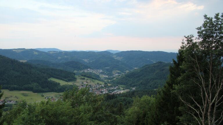Dieses Bild zeigt eine Webcam-Aufnahme vom Achertal, aufgenommen am Samstag, den 25.07.2026 um 20:50 Uhr. Die Temperatur betrug 24.8°C.