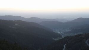 Dieses Bild zeigt eine Webcam-Aufnahme vom Achertal, aufgenommen am Donnerstag, den 12.03.2026 um 18:40 Uhr. Die Temperatur betrug 4.3°C.