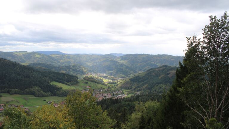 Dieses Bild zeigt eine Webcam-Aufnahme vom Achertal, aufgenommen am Freitag, den 23.10.2026 um 14:40 Uhr. Die Temperatur betrug 11°C.