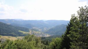 Dieses Bild zeigt eine Webcam-Aufnahme vom Achertal, aufgenommen am Mittwoch, den 05.08.2026 um 16:40 Uhr. Die Temperatur betrug 30.8°C.