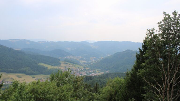 Dieses Bild zeigt eine Webcam-Aufnahme vom Achertal, aufgenommen am Freitag, den 31.07.2026 um 16:20 Uhr. Die Temperatur betrug 29.3°C.