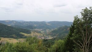 Dieses Bild zeigt eine Webcam-Aufnahme vom Achertal, aufgenommen am Freitag, den 21.08.2026 um 11:10 Uhr. Die Temperatur betrug 17.3°C.