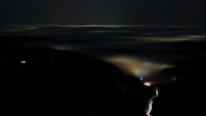 Dieses Bild zeigt eine Webcam-Aufnahme vom Achertal, aufgenommen am Montag, den 19.01.2026 um 21:40 Uhr. Die Temperatur betrug 7.1°C.