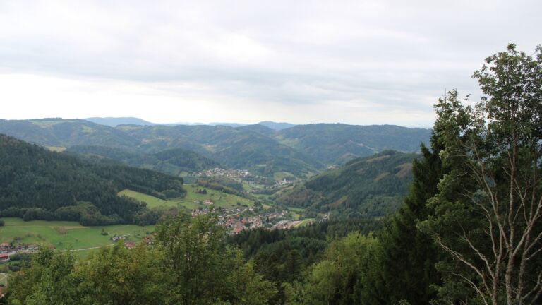 Dieses Bild zeigt eine Webcam-Aufnahme vom Achertal, aufgenommen am Freitag, den 18.09.2026 um 11:20 Uhr. Die Temperatur betrug 12.1°C.