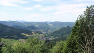 Dieses Bild zeigt eine Webcam-Aufnahme vom Achertal, aufgenommen am Mittwoch, den 17.06.2026 um 12:10 Uhr. Die Temperatur betrug 23.5°C.